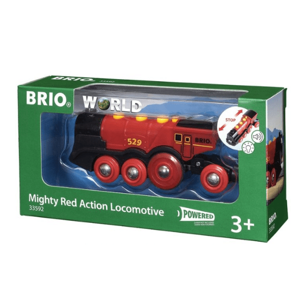 Brio Mighty Red Action Locomotive Train (33592)