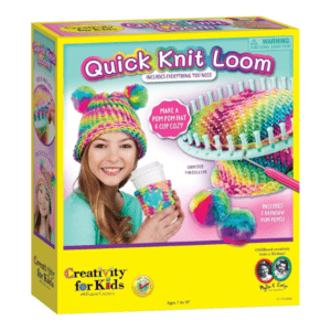Creativity for Kids Quick Knit Loom - Pom Pom Hat