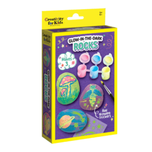 Creativity for Kids Glow in the Dark Rock Painting