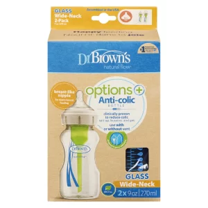 Dr. Brown's - Options+ Wide Glass Bottles