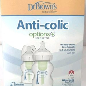 Dr. Brown's - Options+ Wide Anti-Colic Bottles