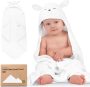 KeaBabies - Cuddle Baby Hooded Bath Towel