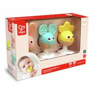 Hape - Cheery Critter Rattle Trio