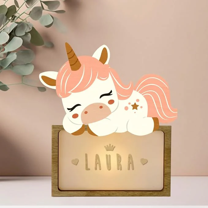 Vintiun - Customizable Unicorn Lamp